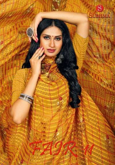 Fair Vol 11 By Sushma Dailywear Saree Collection